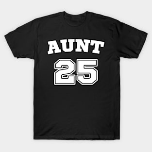 Aunt 2025 Pregnancy Announcement T-Shirt